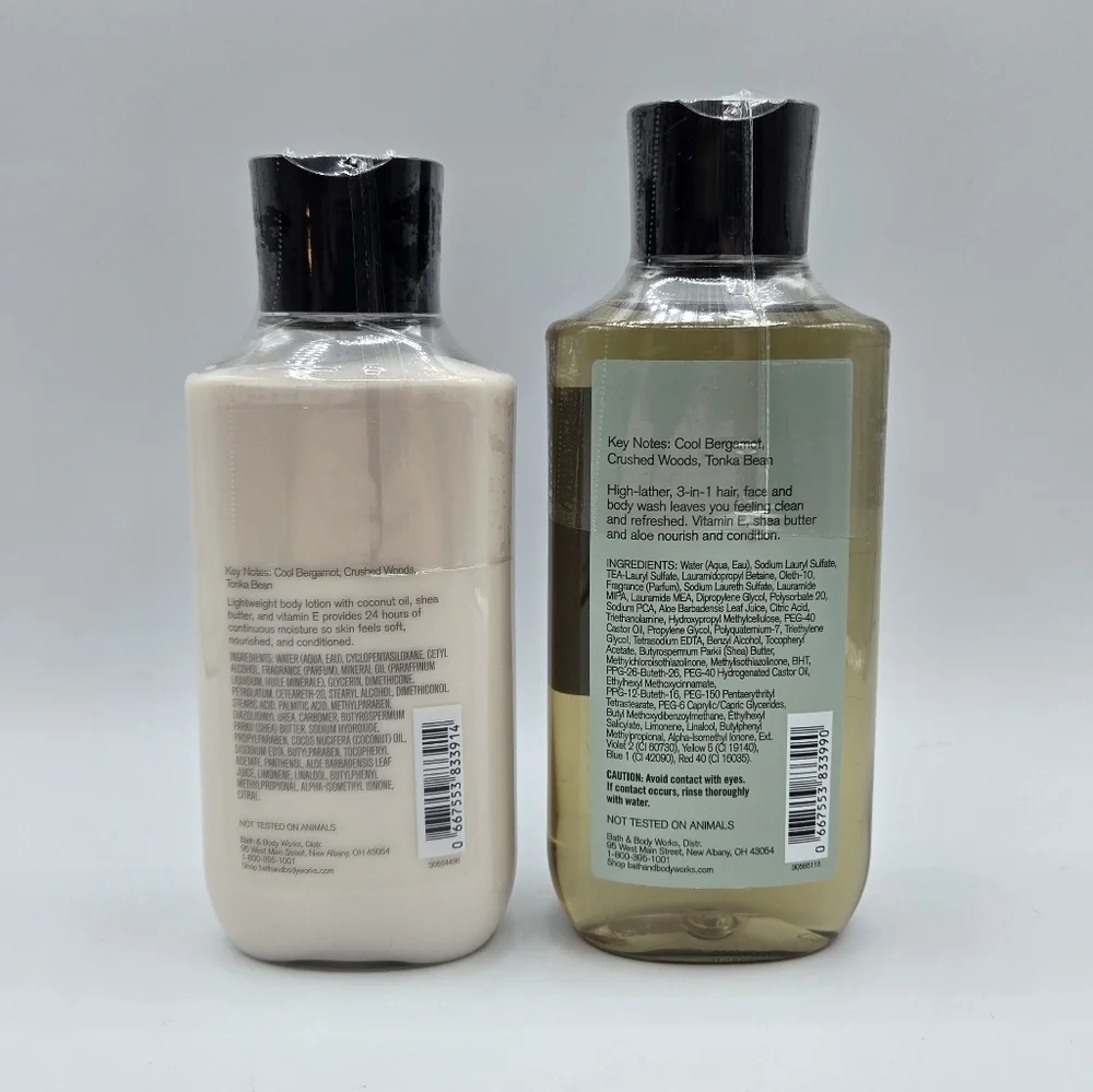 Bath & Body Works Steel Mens Collection Bundle